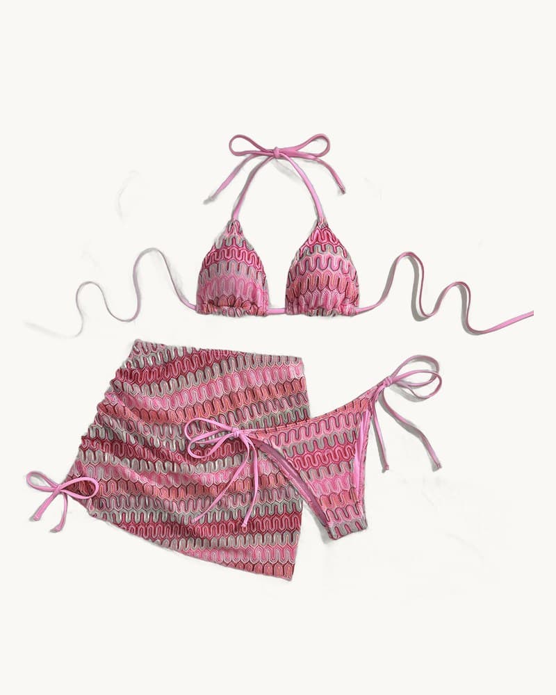 Sexy Three-piece Swimsuit Bikini 1