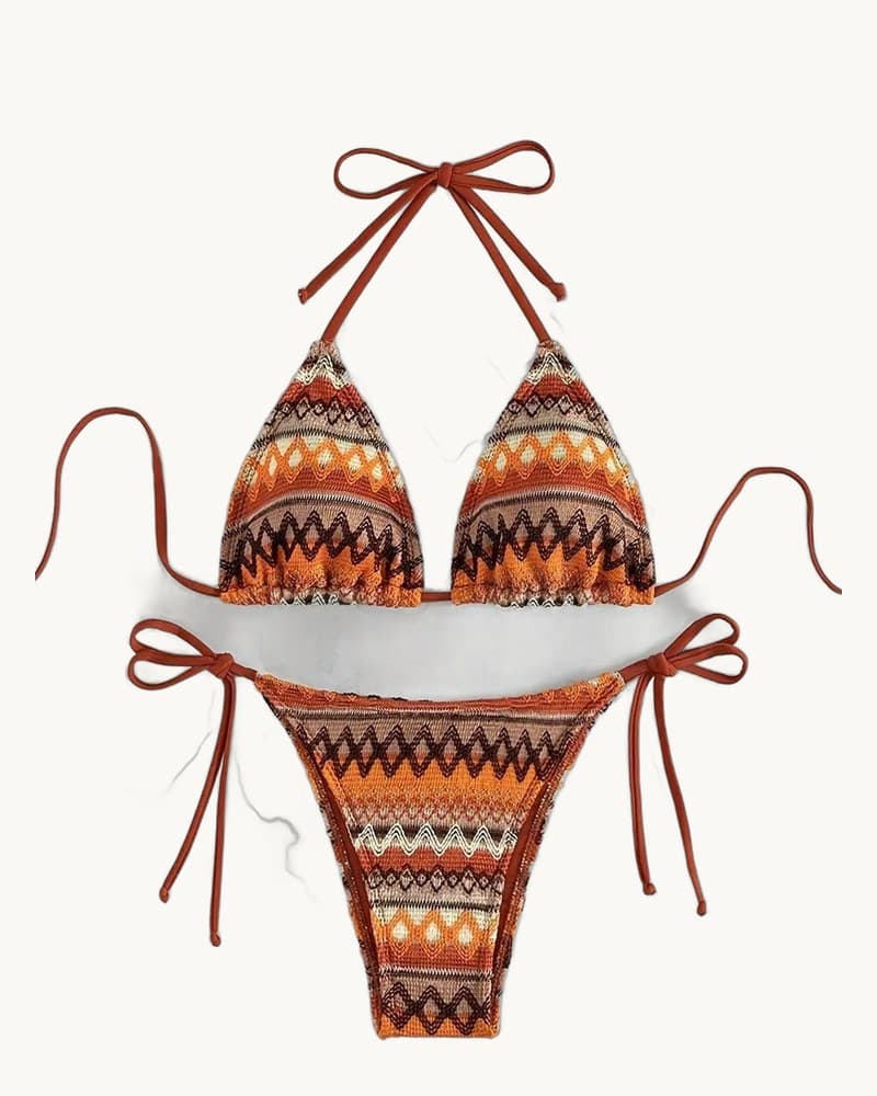 Knitted Sexy Bikini Summer Beach Swimsuit for Women 1