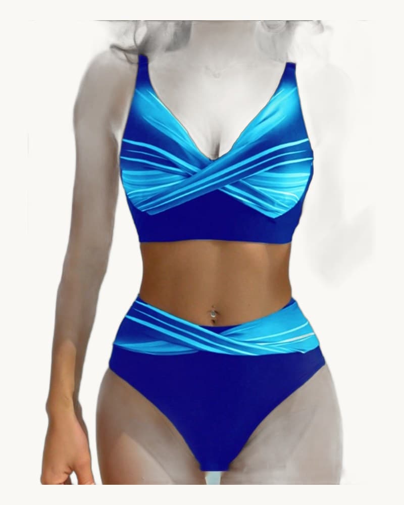 Printed Two-piece Swimsuit Womens Sexy Bikini 1