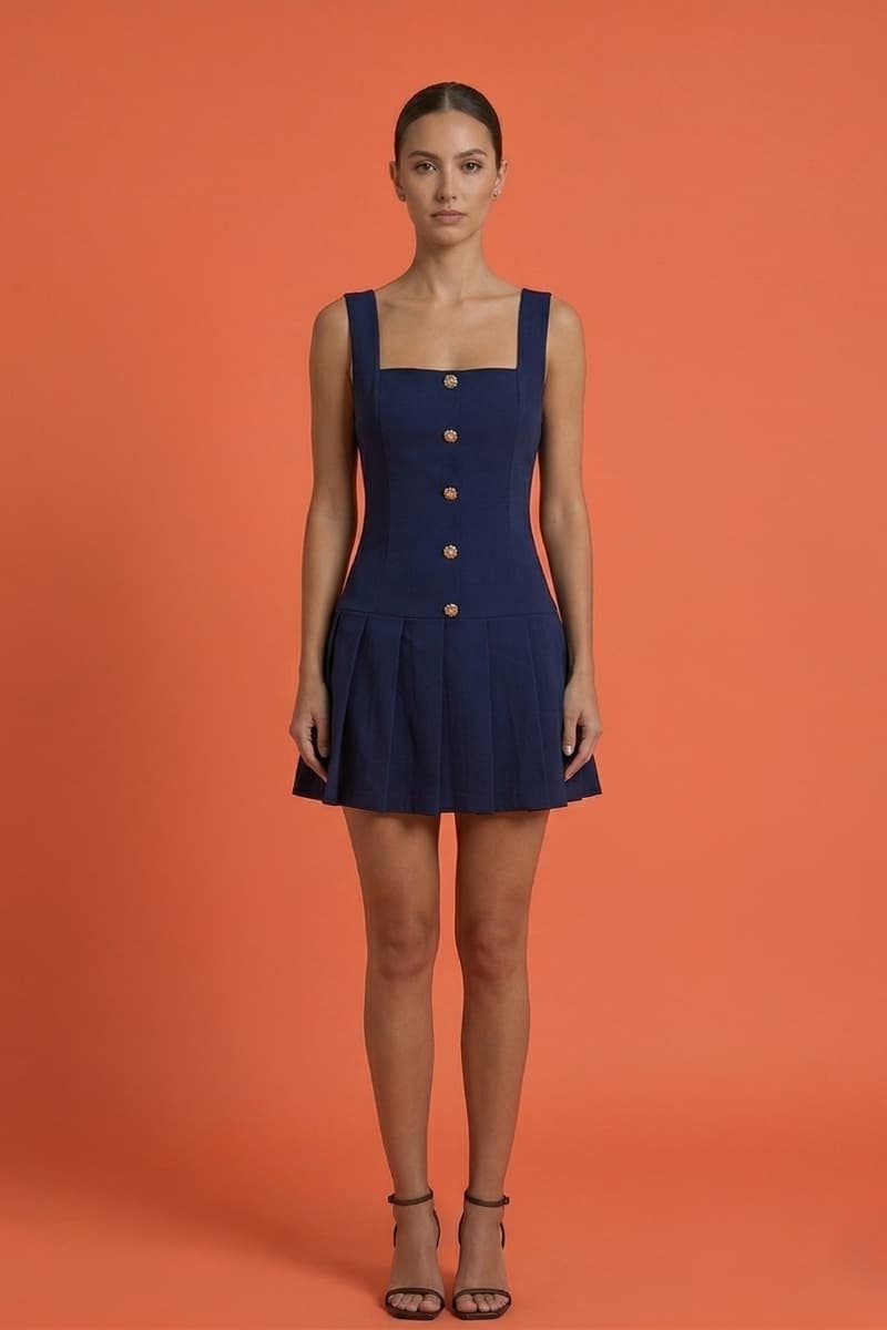 Skort Dress Exclusive Button Skort Dress 1