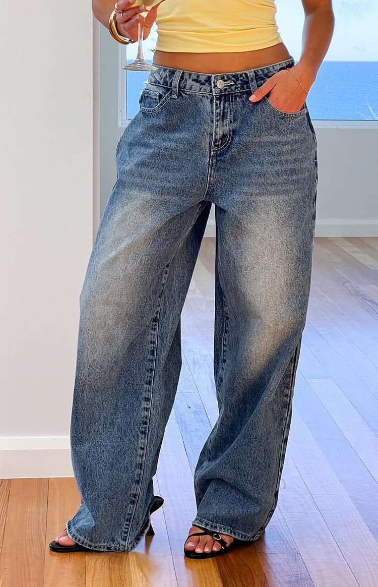 Washed Vintage Jeans 1