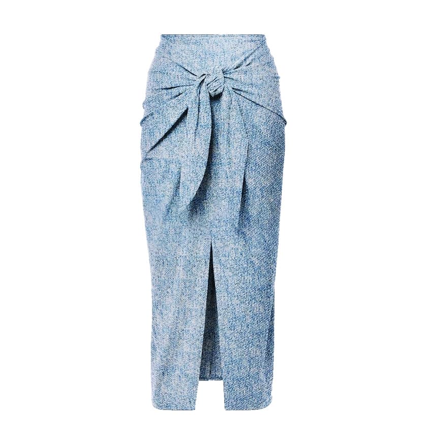 Triangular Секси Фармерски Принтан Сет од Два Дела Капини Костим Сет за color variant