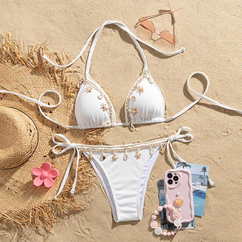 Деколте-Врзување Swim Bikini со Adjustable Трегери color variant