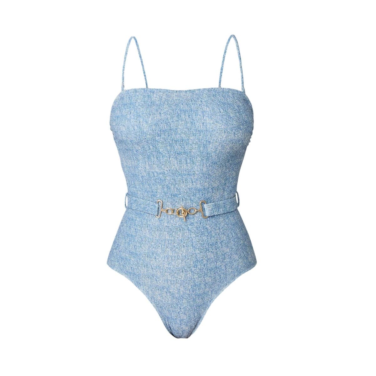 Triangular Секси Фармерски Принтан Сет од Два Дела Капини Костим Сет за color variant