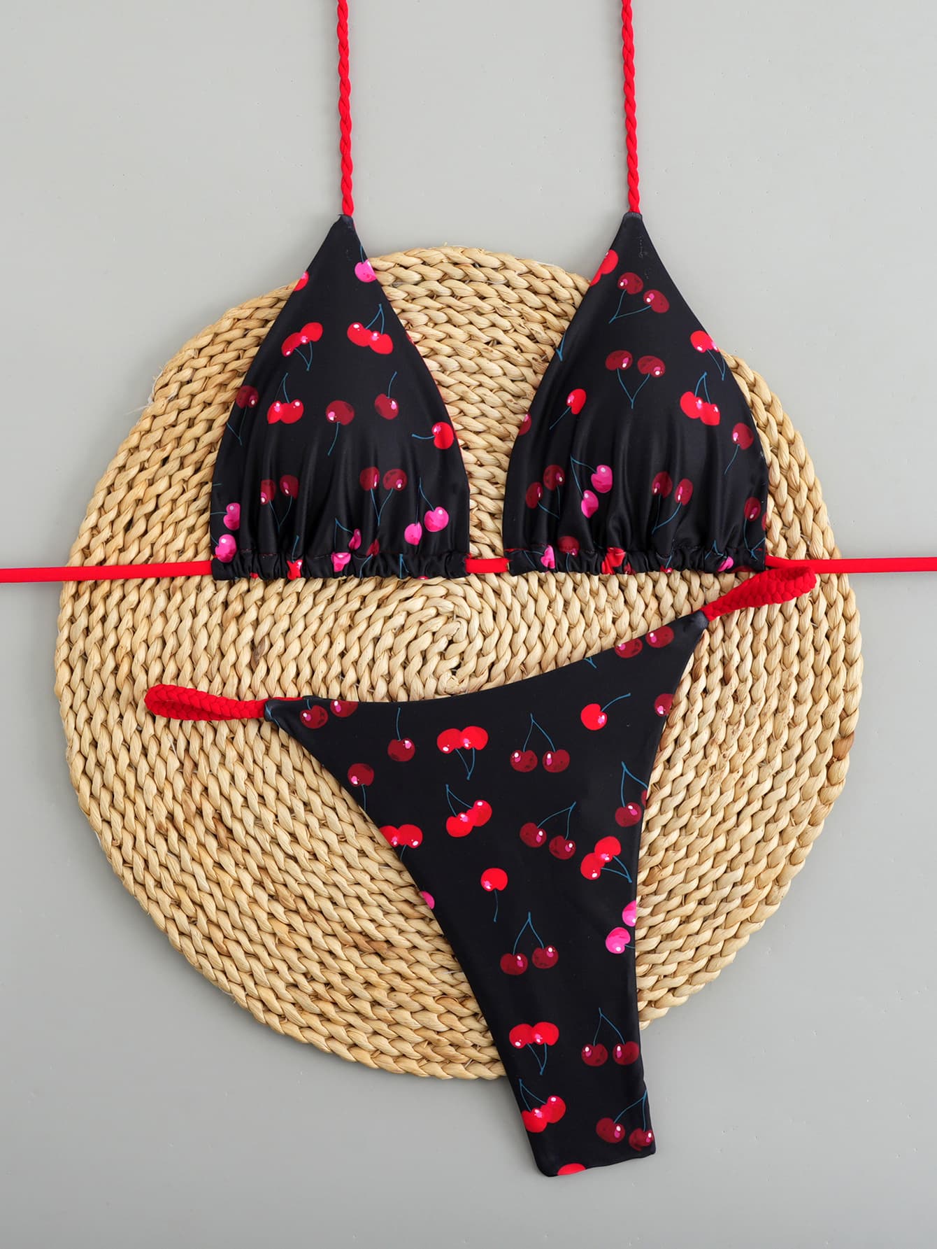 Strappy Секси Капини Костим Женски Висок-end Braided Cord Дизајн color variant