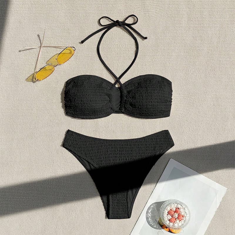 Европски и Американски-Стил Секси на Врат-Деколте Тантелски- Bikini color variant