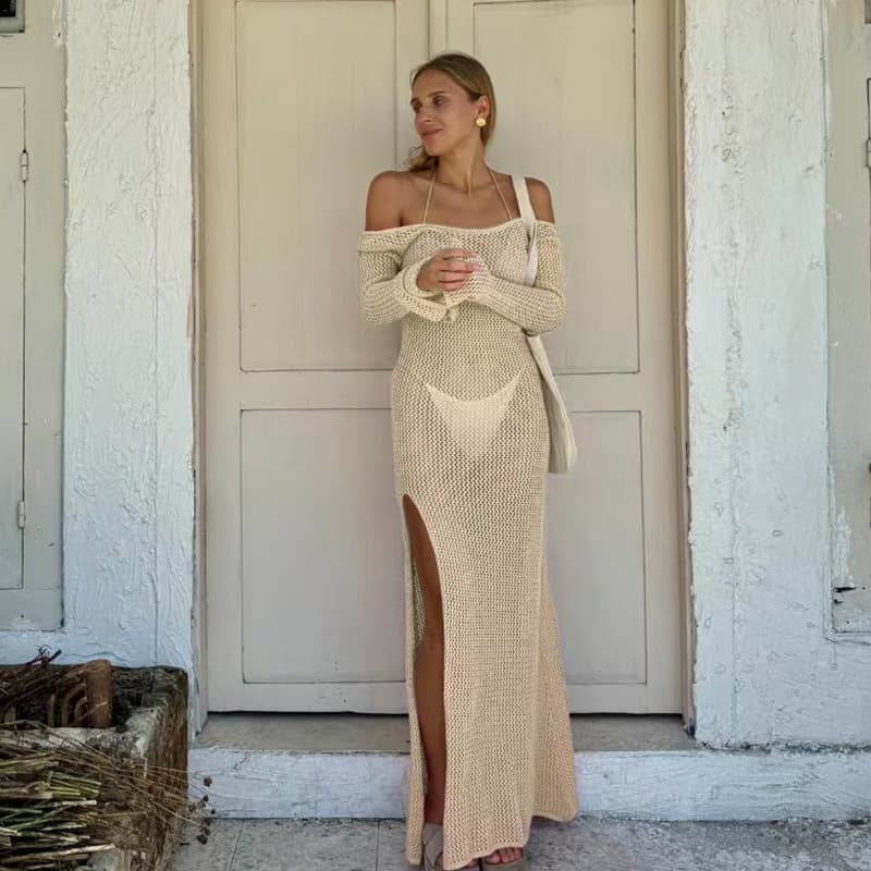 Laid-Грб Широк-fitting Open-Грб Страна-Расечен Шуплив- Плетен color variant