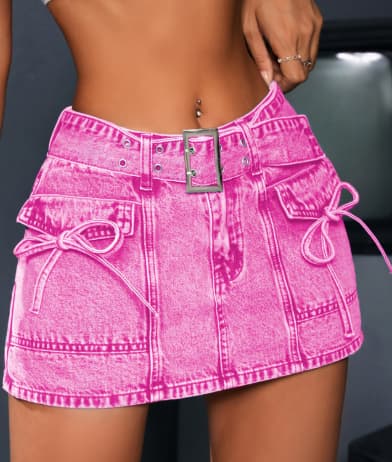 Висок-elasticity Средно-Струк Шорц Фармерски Шорц color variant