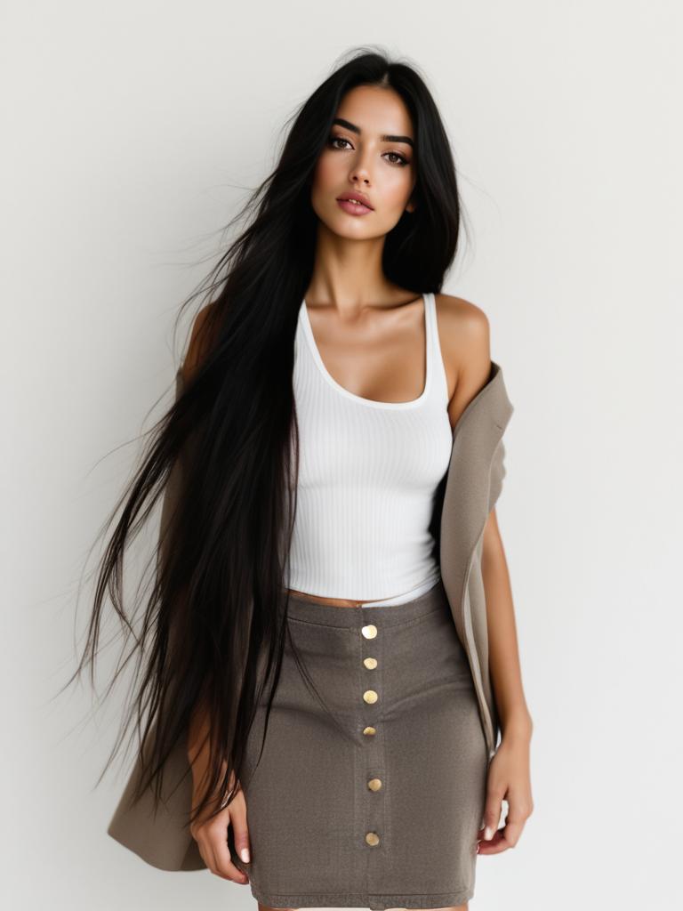 Skirt model 52614 Figl on model