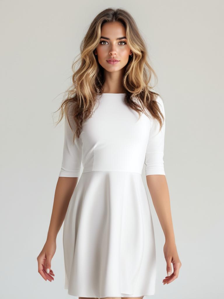 Cocktail dress model 10134 Figl on model