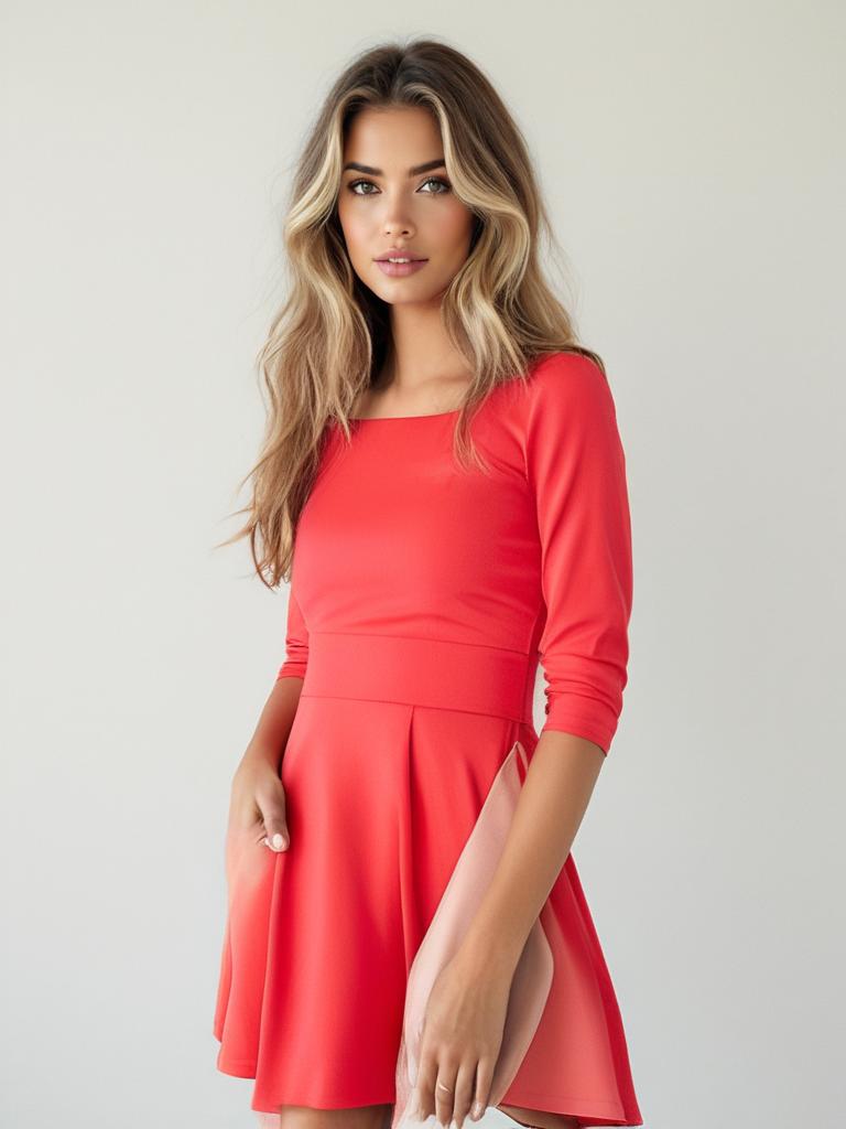 Cocktail dress model 111768 Figl on model