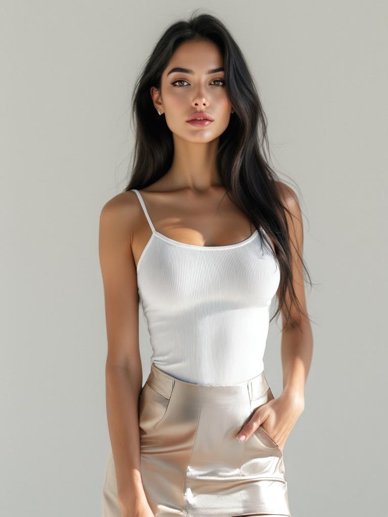 Classic skirts model 10140 Figl on model